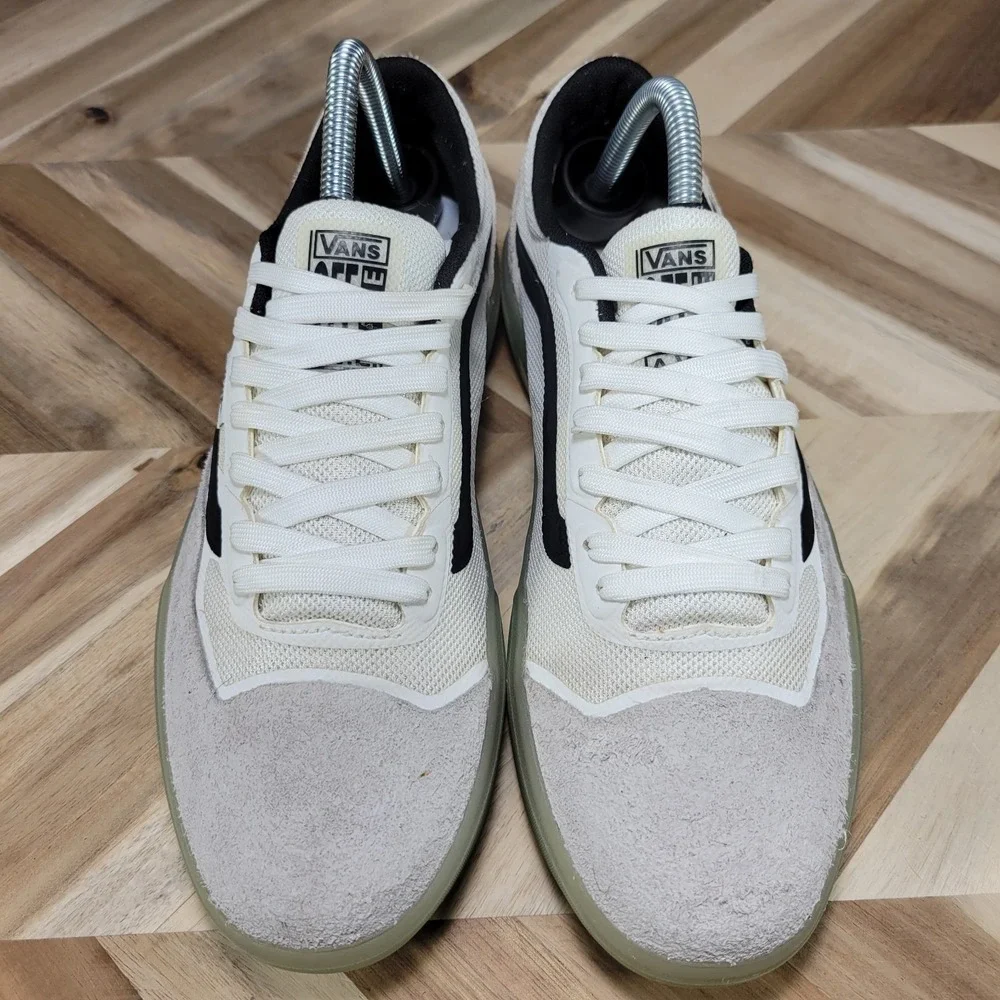 Vans AVE Pro Blanc De Blanc Clear Skate Shoes Mens 7.5 VNOA4BT7UY6 Suede Low Top - Picture 3 of 13